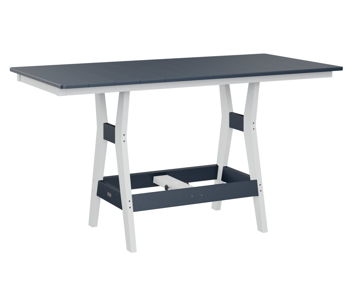 Navy Blue on White
