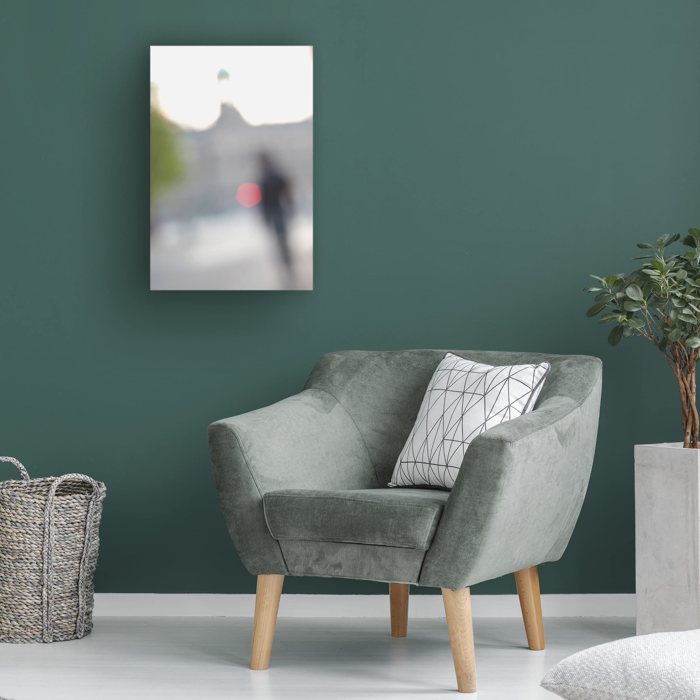 Trademark Fine Art 'On Target' Canvas Painting by Antonio N. - Modern Wall Art for Living Room, Bedroom & Office Decor