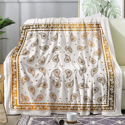White and Gold Bandana - 04