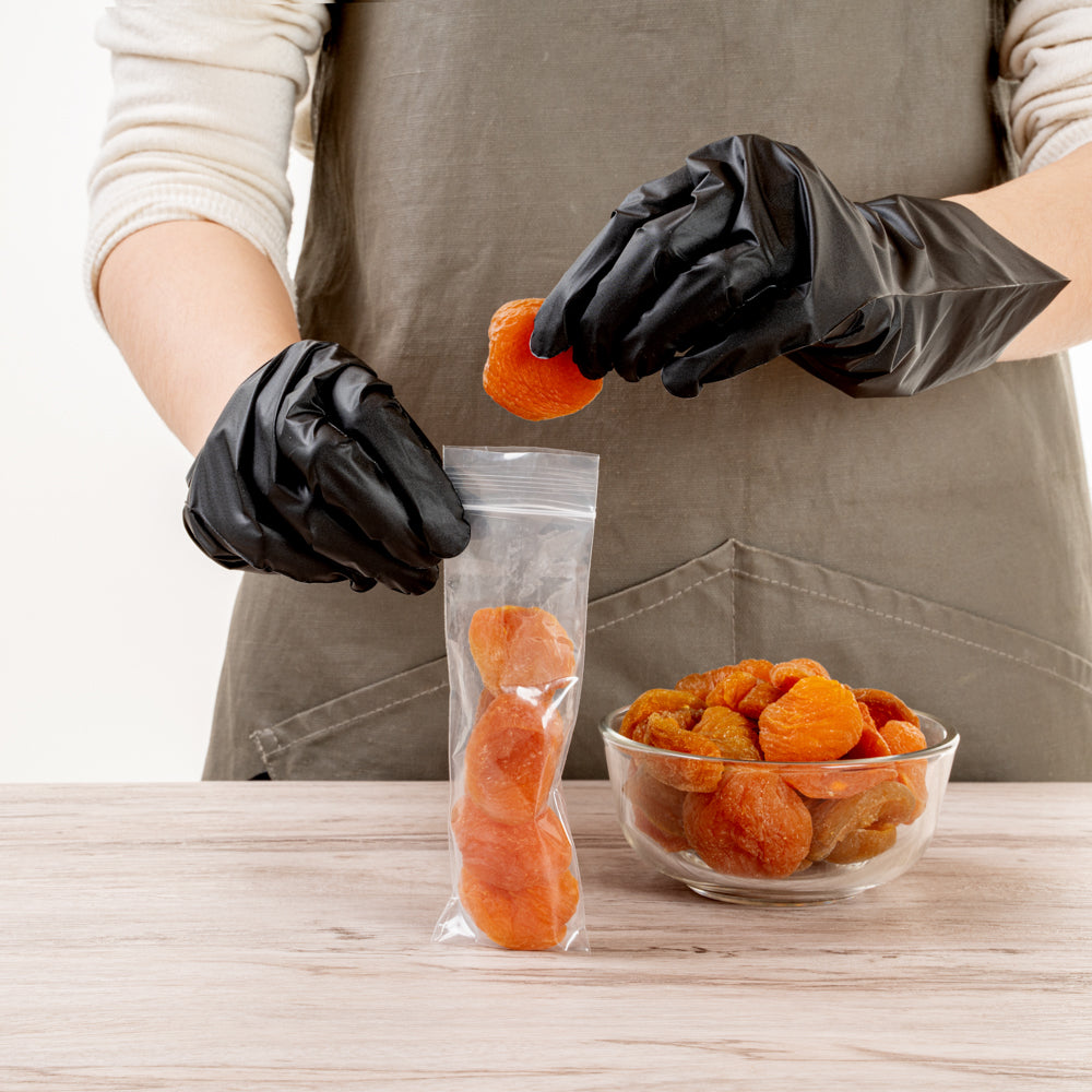 Clear Plastic Zip Snack Bags 5x2 Inches - 100 Count Resealable Food Storage Bags for School Lunches, Travel Snacks & Meal Prep