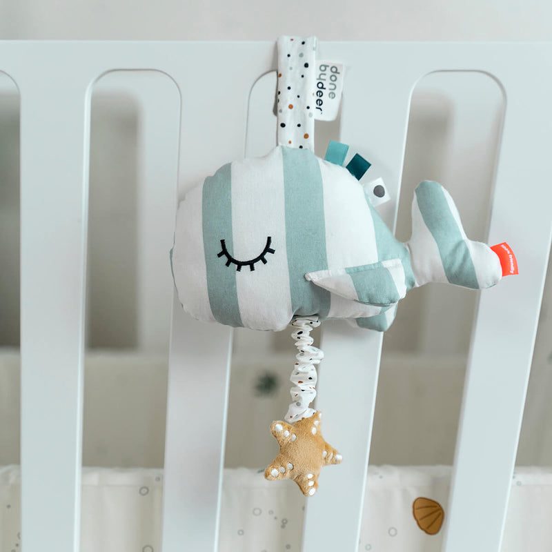 DONE BY DEER Wally Musical Baby Toy - Blue | Interactive Learning Toy for Toddlers | Perfect for Nursery, Playtime & Early Childhood Development