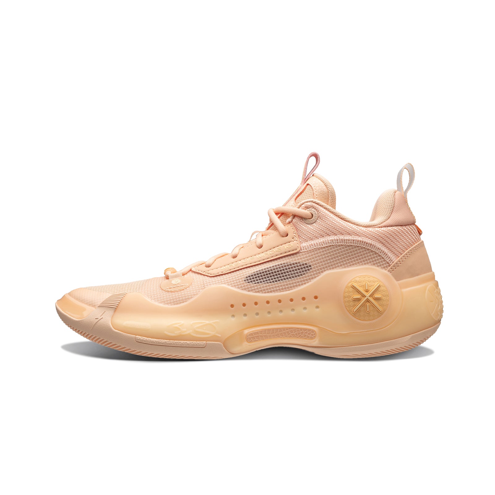 Way of Wade 10 Low Orange Basketball Shoes - Lightweight Performance Sneakers for Men | Perfect for Indoor/Outdoor Court Play & Streetwear Fashion