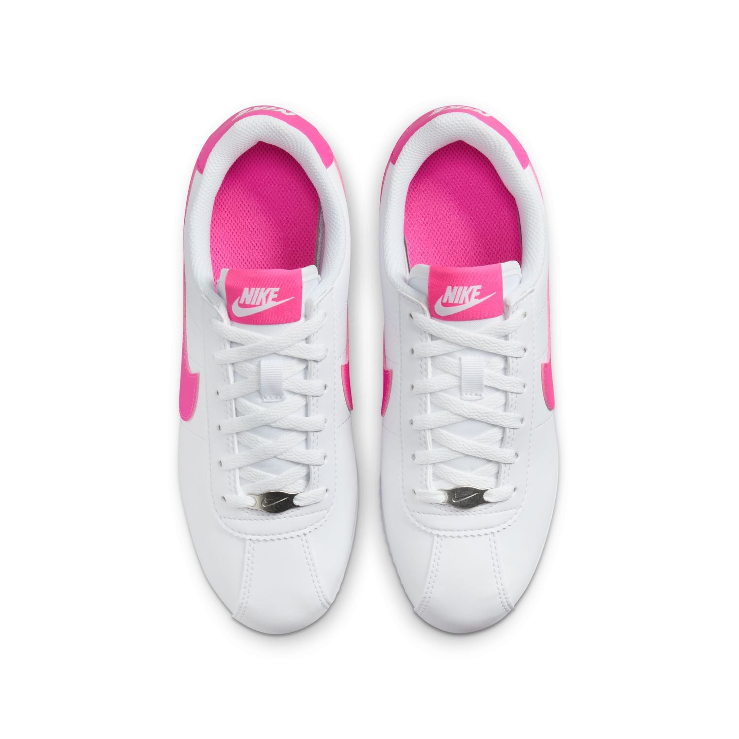 Nike Kids' Cortez 'Laser Fuchsia' Running Shoes - Lightweight & Comfortable Sneakers for Boys and Girls - Perfect for School, Sports, and Everyday Wear