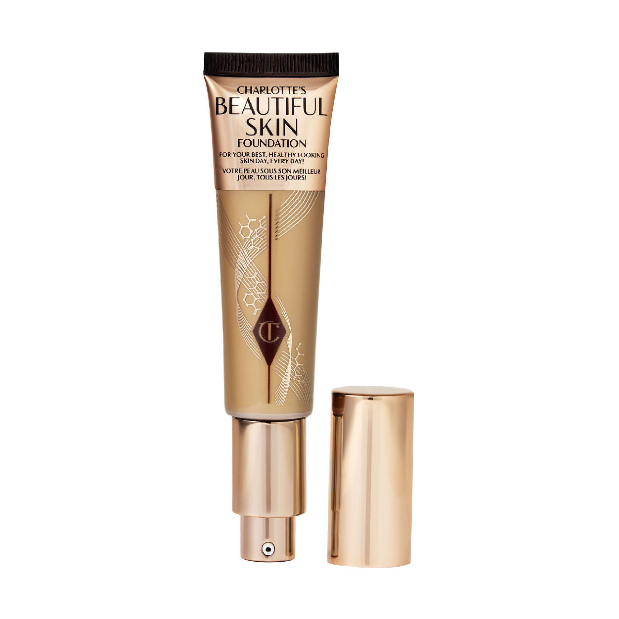 Charlotte's Beautiful Skin Foundation - Flawless Full Coverage Liquid Makeup for All Skin Types | Perfect for Daily Wear, Special Occasions & Photography