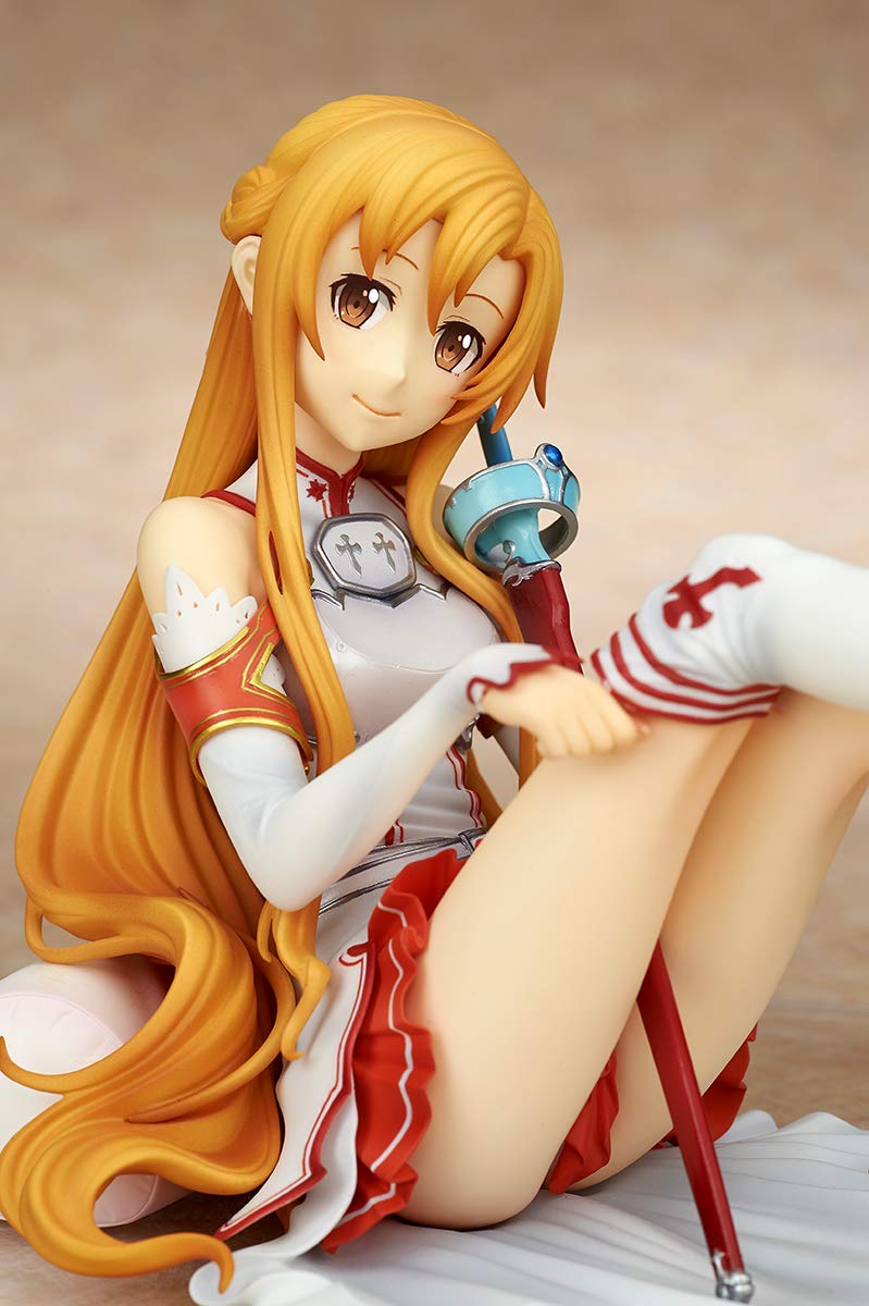 Sword Art Online Asuna 1/7 Scale Anime Figure - Premium Collectible Statue for Anime Fans & SAO Merchandise Lovers | Perfect for Display, Gaming Room Decor, and Otaku Collections