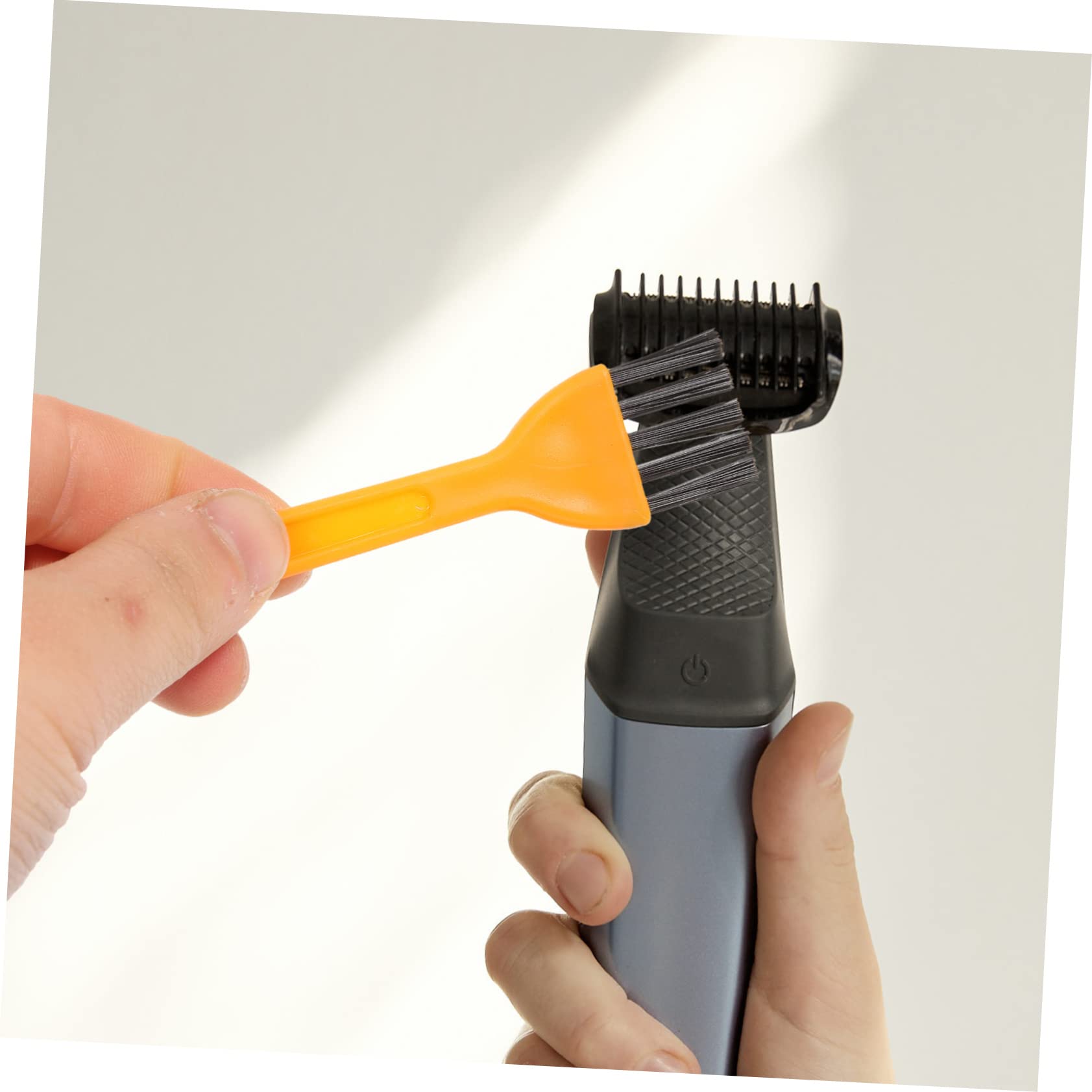NOLITOY 48pcs Beard & Hair Clipper Cleaning Brush Set - Nylon Bristle Razor Brush for Trimmer, Shaver, Paintbrush & Hair Clipper Maintenance - Perfect for Barbershops, Home Grooming & Salon Tools Care