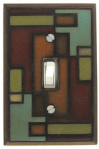 All Fired Up Switchplate Single Rectangle Outlet Cover #AG174 - Perfect for Home Decor & Electrical Safety