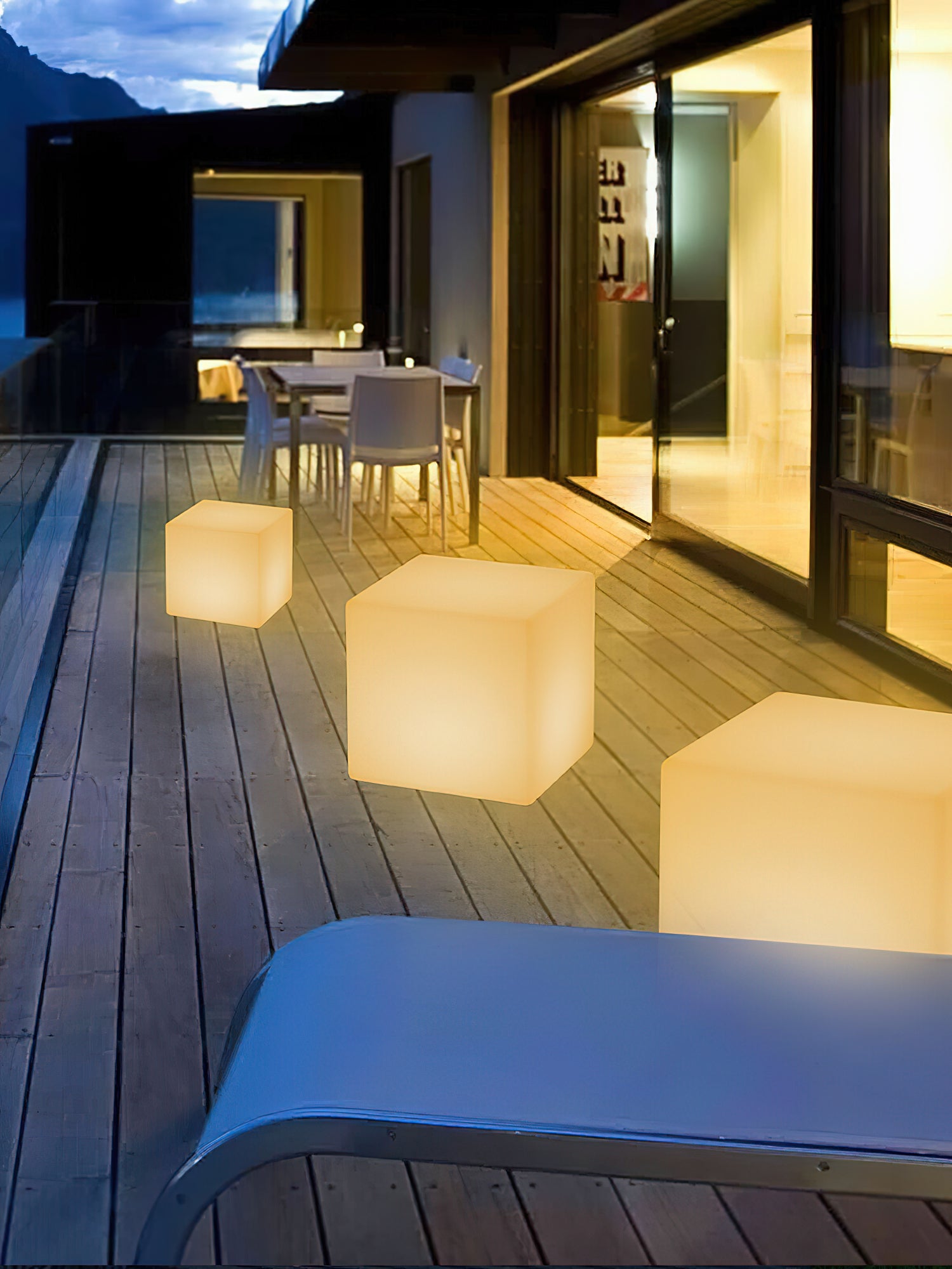 Creative LED Cube Lamp - Modern 3D Night Light for Bedroom, Desk & Home Decor - Perfect for Relaxation, Gifts & Ambient Lighting
