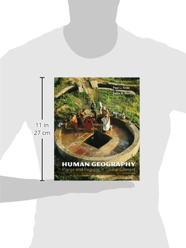 Human Geography: Places and Regions in Global Context - Textbook for College Students & Geography Enthusiasts - Perfect for Classroom Studies & Self-Learning