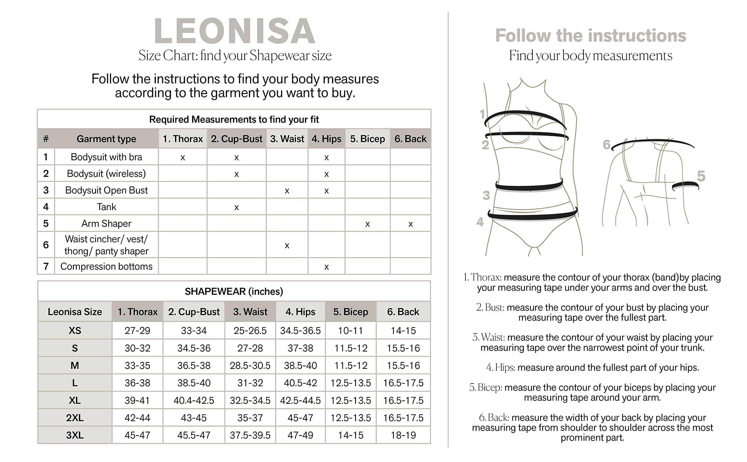 Leonisa Women's Shapewear Bodysuit - Tummy Control & Slimming Full Body Shaper for Everyday Wear, Workout & Special Occasions