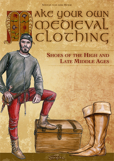 Medieval Clothing & Shoes DIY Kit - Authentic High & Late Middle Ages Costume Footwear for Renaissance Fairs, LARP & Historical Reenactments
