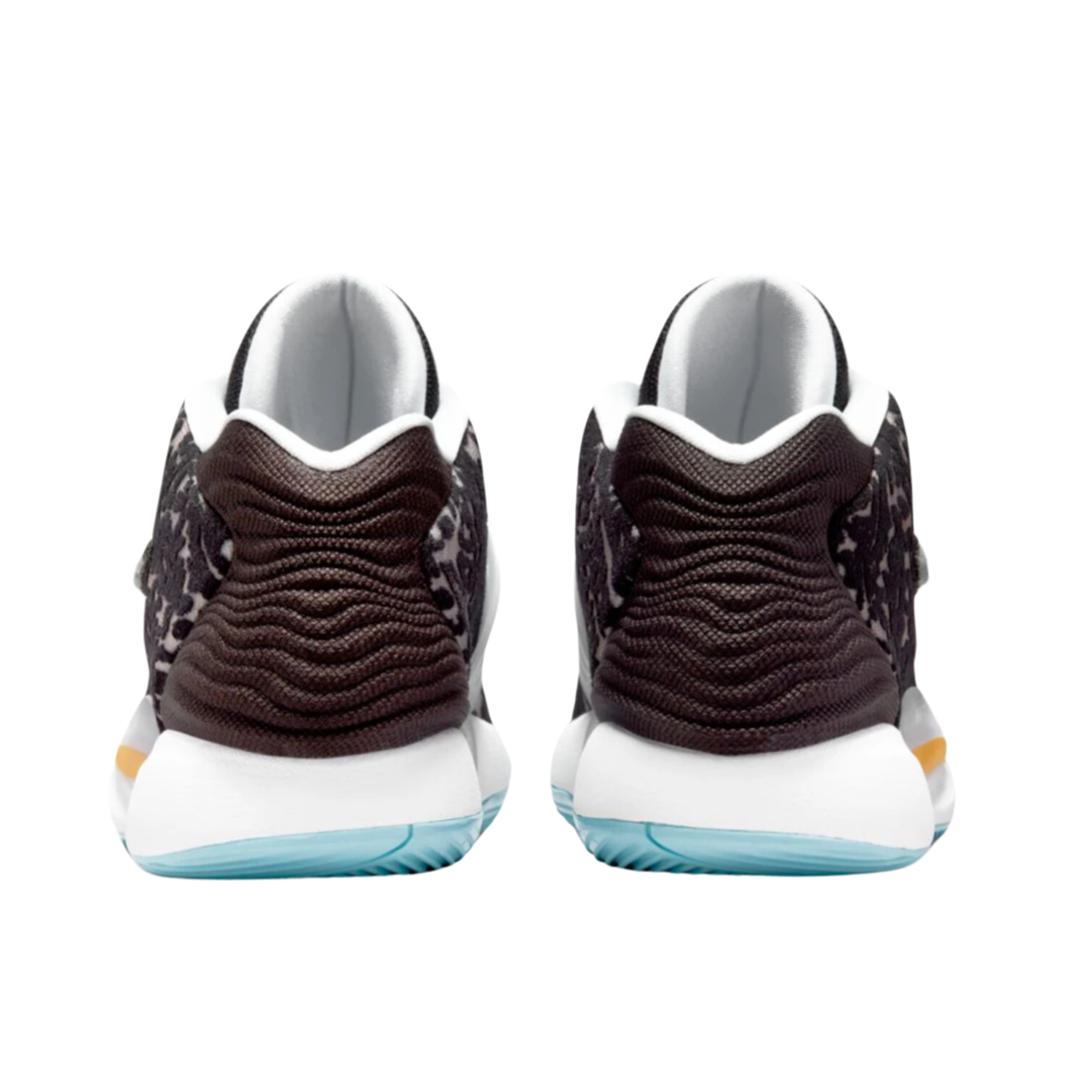 Nike KD 14 Basketball Shoes - Floral Black/White/Light Blue - High-Performance Court Sneakers for Men | Perfect for Indoor & Outdoor Games, Training, and Streetwear Fashion