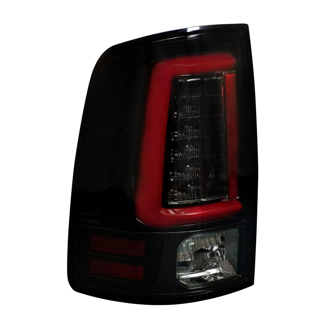 2010-2018 Dodge RAM 2500/3500 Smoked OLED Tail Lights - Direct Replacement for OEM Halogen Lights | Enhanced Visibility & Style for Pickup Trucks