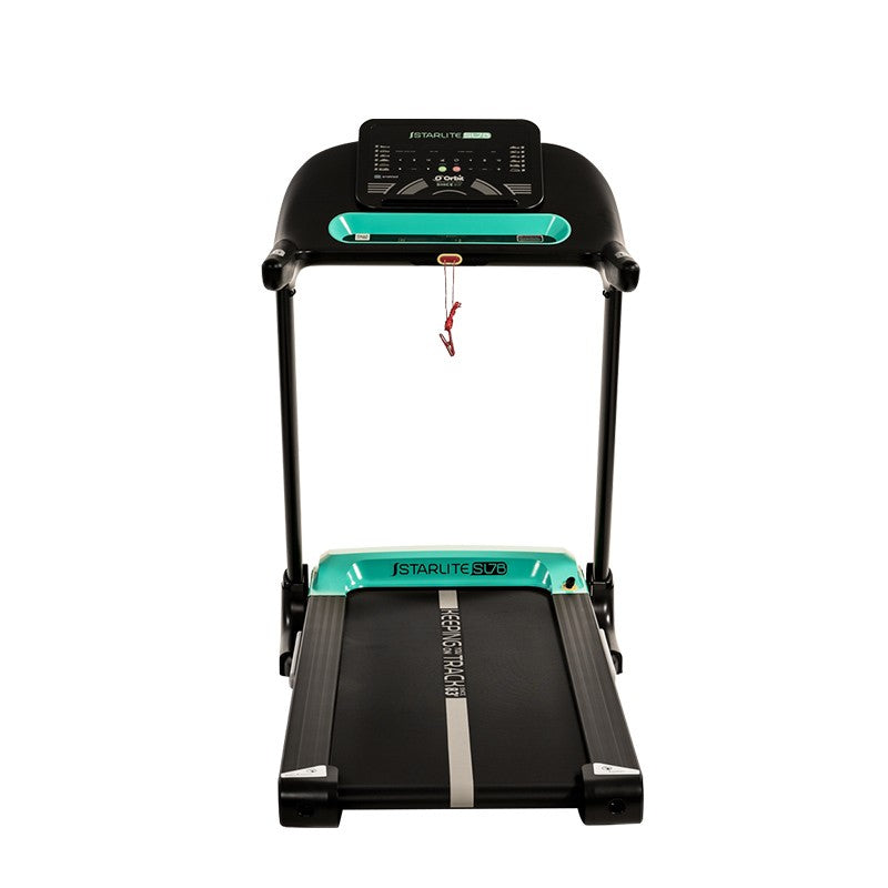 Starlite SL7B Motorized Treadmill - Foldable Electric Running Machine for Home Gym, Cardio Workout & Fitness Training | Perfect for Small Spaces & Indoor Exercise
