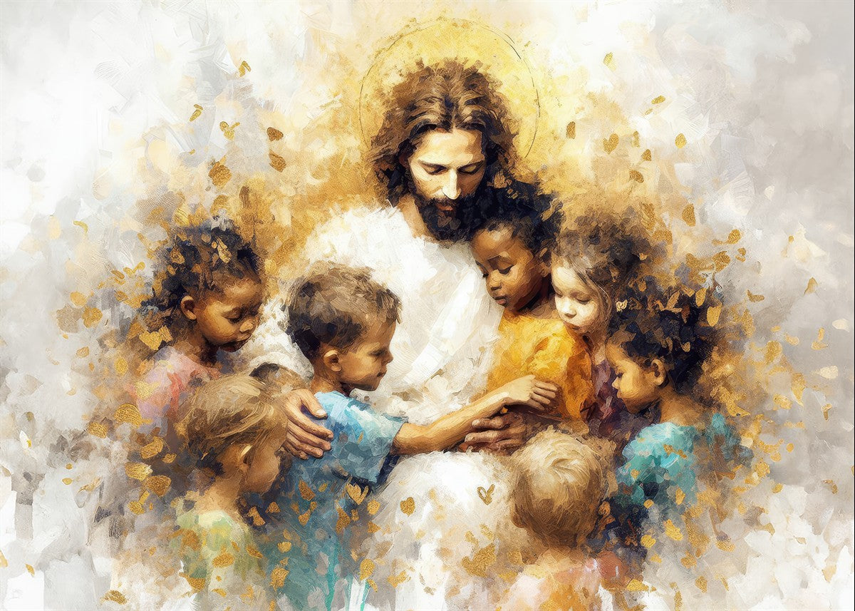 Become Like Little Children - Inspirational Christian Book for Kids & Families | Perfect for Sunday School, Bedtime Stories & Faith-Based Learning