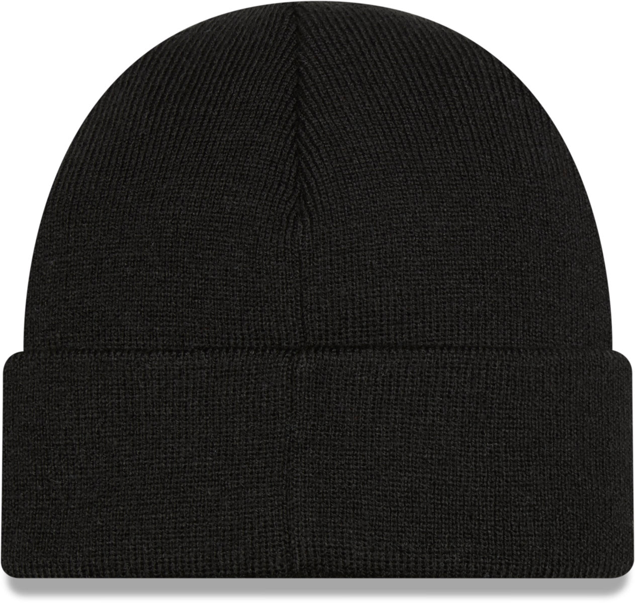 New Era Black Short Cuff Knit Beanie for Men & Women - Warm Winter Hat for Outdoor Activities, Skiing, and Casual Wear
