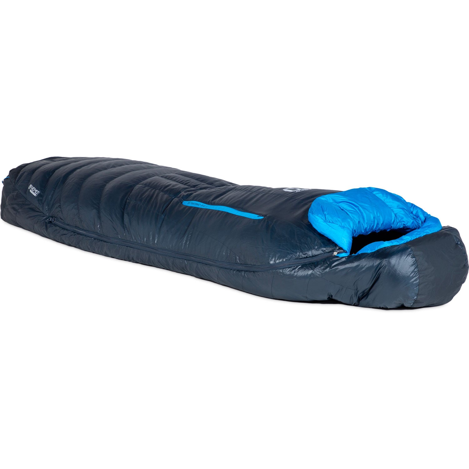 Nemo Equipment Men's Riff 30 Degree Down Sleeping Bag - Lightweight & Compact for Backpacking, Camping & Hiking - Perfect for Cold Weather Adventures