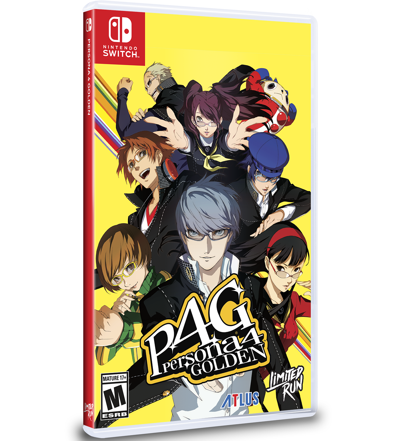 Persona 4 Golden - Nintendo Switch Limited Run Edition #214 | Collector's Game for RPG Fans | Perfect for Gaming Nights & Anime Lovers