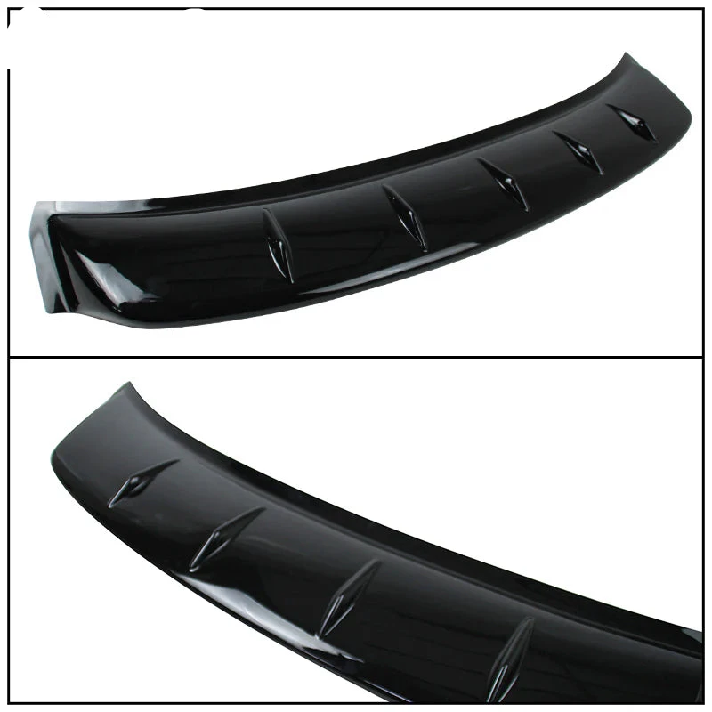 IK Style Rear Roof Window Visor for 2016-2021 Honda Civic Sedan 4 Door - Rain Protection & Enhanced Style for Daily Commuting & Road Trips