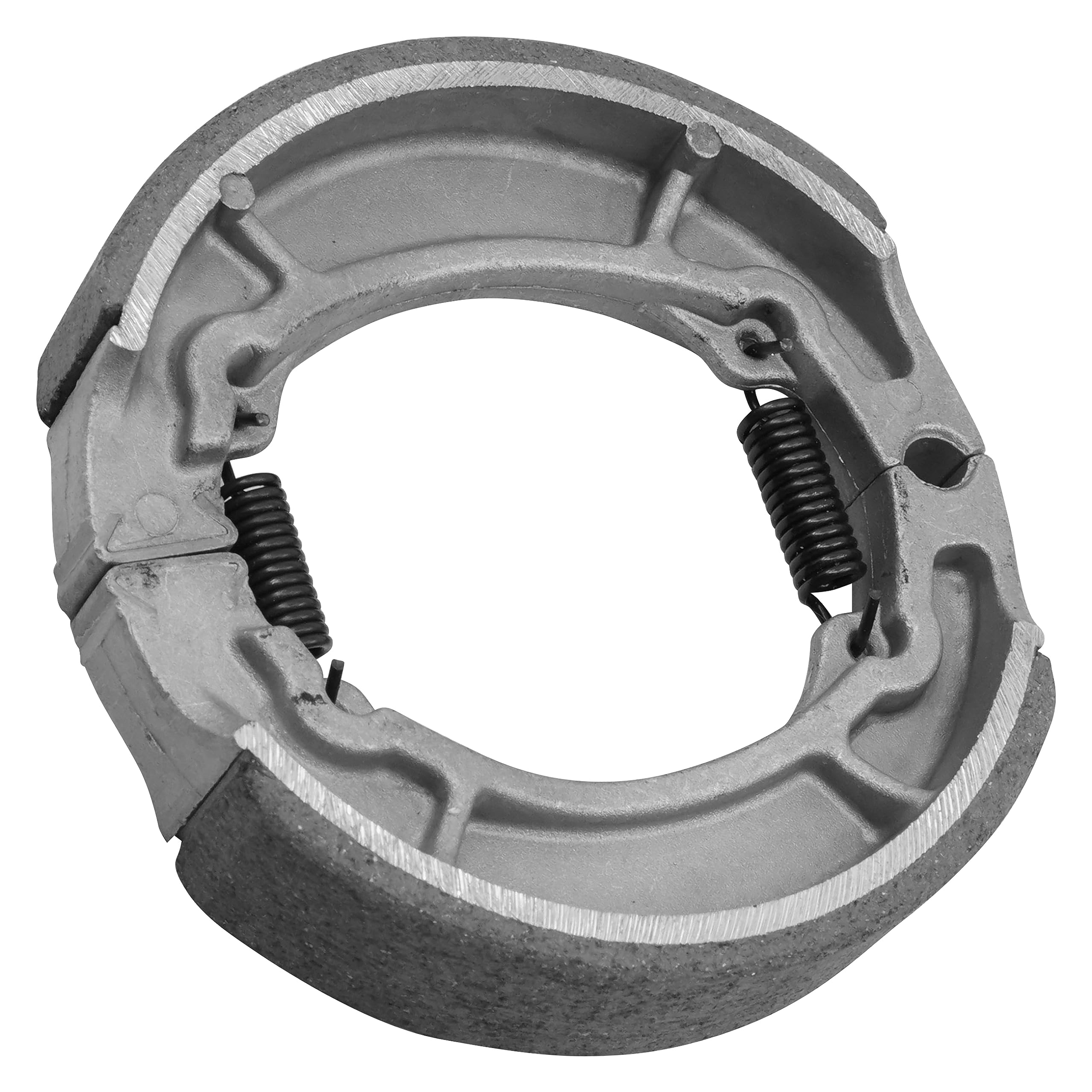 Caltric Rear Brake Shoes for Yamaha RT180 RT-180 RT 180 (1990-1992) - High-Performance Motorcycle Brake Pads - Perfect for Street Bikes & Daily Commuting