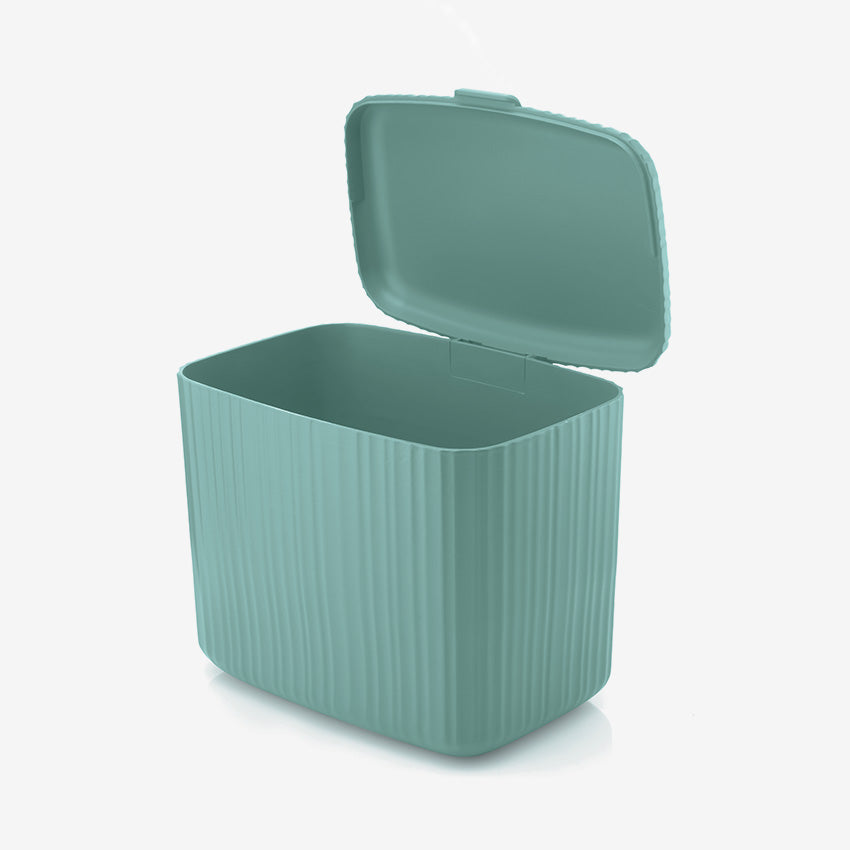 Guzzini Eco-Friendly Bio Waste Food Caddy - Compostable Kitchen Bin for Organic Waste | Perfect for Home, Office & Sustainable Living