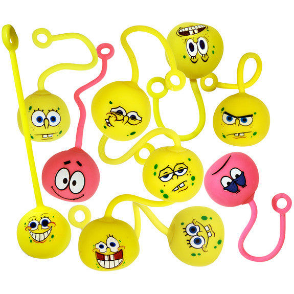 Bulk SpongeBob SquarePants Stretchy YoYos - 100 Pack of Fun Novelty Toys for Kids Party Favors, Birthday Gifts & Classroom Rewards