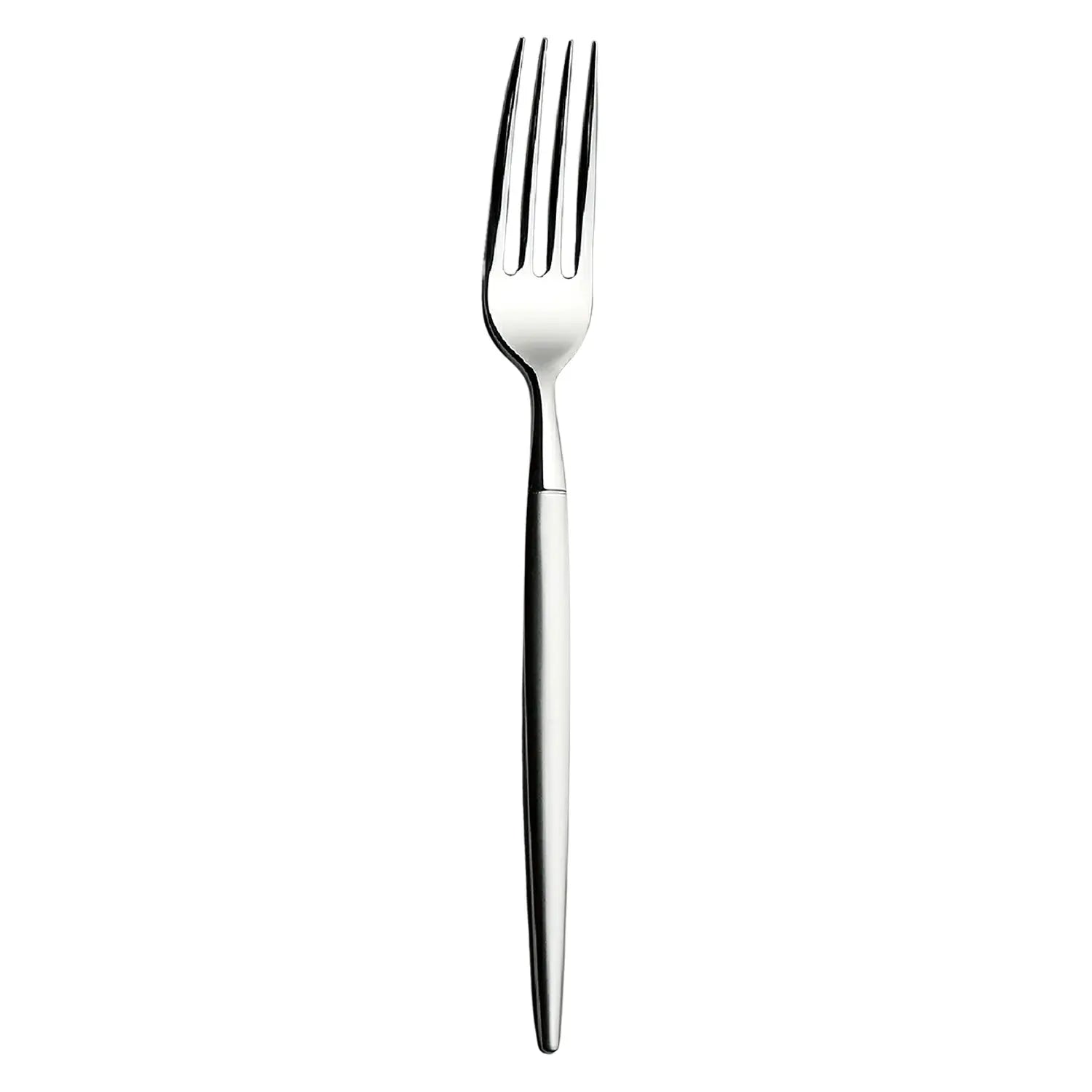Luckywood Mirtoon Stainless Steel Dessert Forks Set - Elegant 18/8 Stainless Steel Small Cake Forks for Parties, Weddings, Tea Time & Dessert Serving (Set of 6)