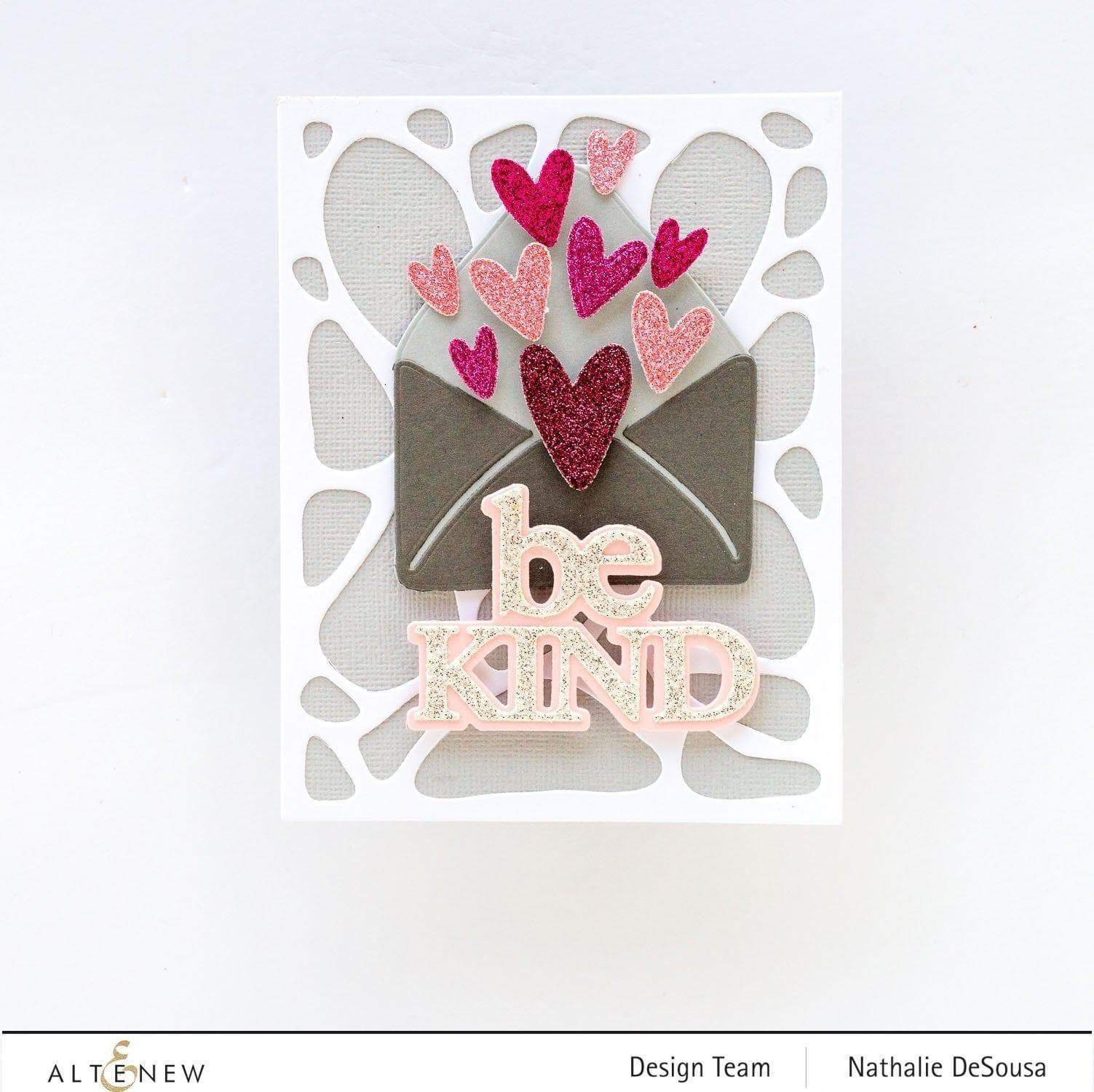 Lovely Envelope Die Set for Scrapbooking & Card Making - DIY Paper Craft Cutting Dies for Greeting Cards, Invitations, and Gift Wrapping