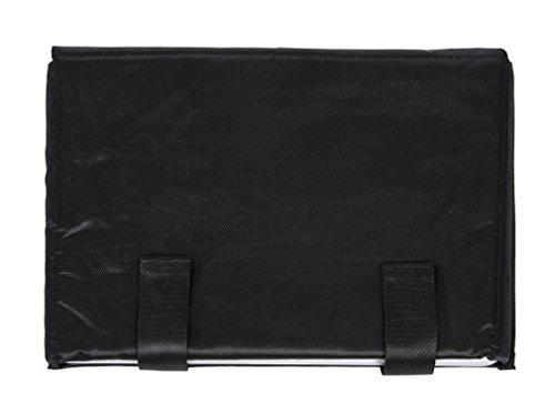 Premium Blue & Black Alligator-Pattern Faux Leather Rolling Laptop Tote Bag for MacBook, iPad, Tablet - Perfect for Business Travel, Office & College Commute