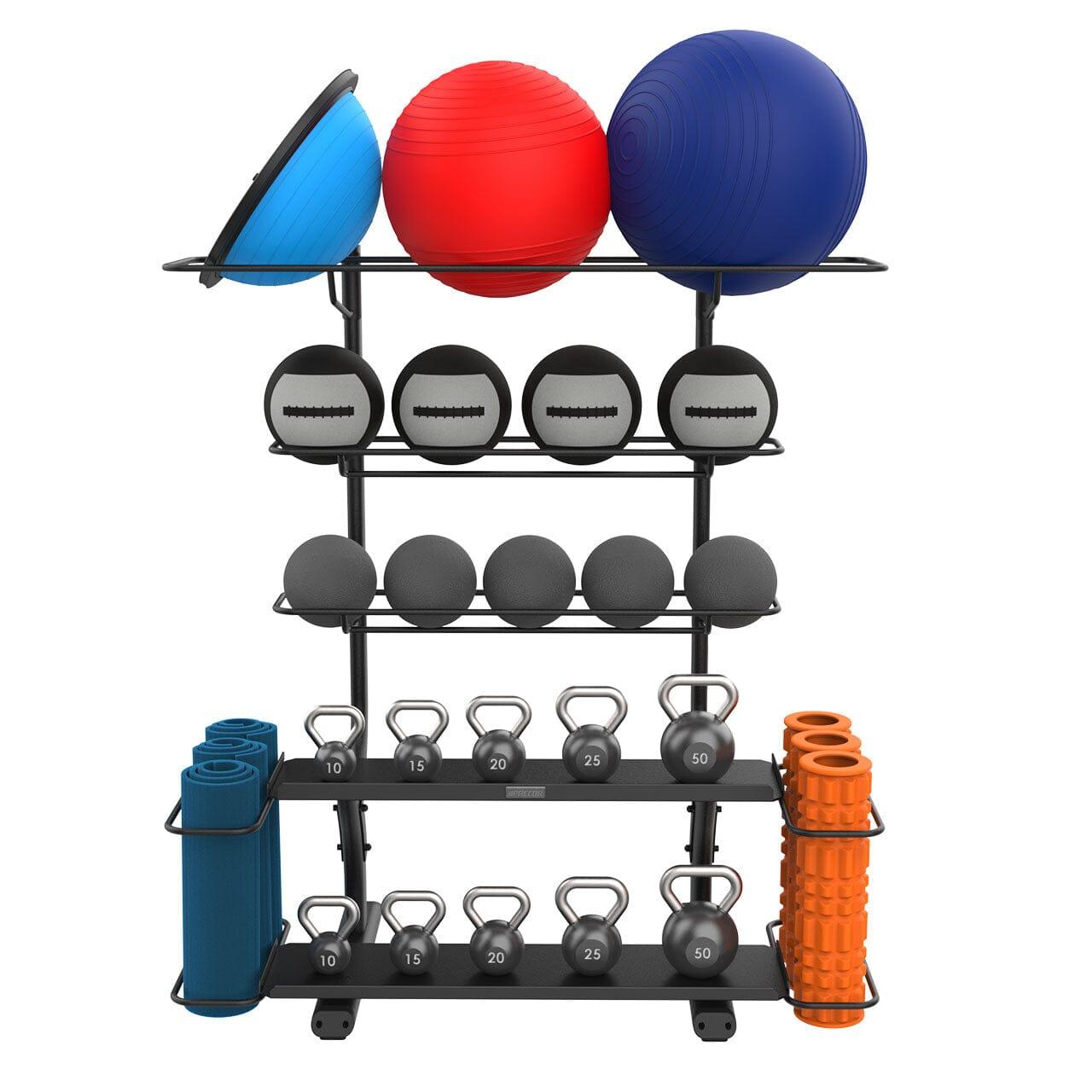 Precor Vitality Series Accessory Racks (VBR 6820) - Premium Gym Equipment for Home & Commercial Use - Perfect for Strength Training & Fitness Accessories Storage