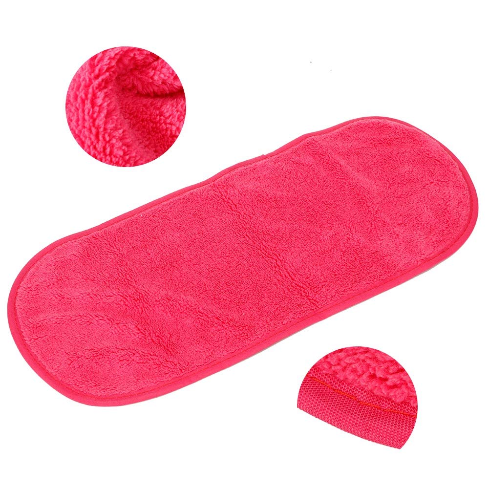 Soft Reusable Microfiber Makeup Remover Cloth - Gentle Facial Cleansing Towel for Makeup Removal | Perfect for Travel, Gym & Daily Beauty Routine