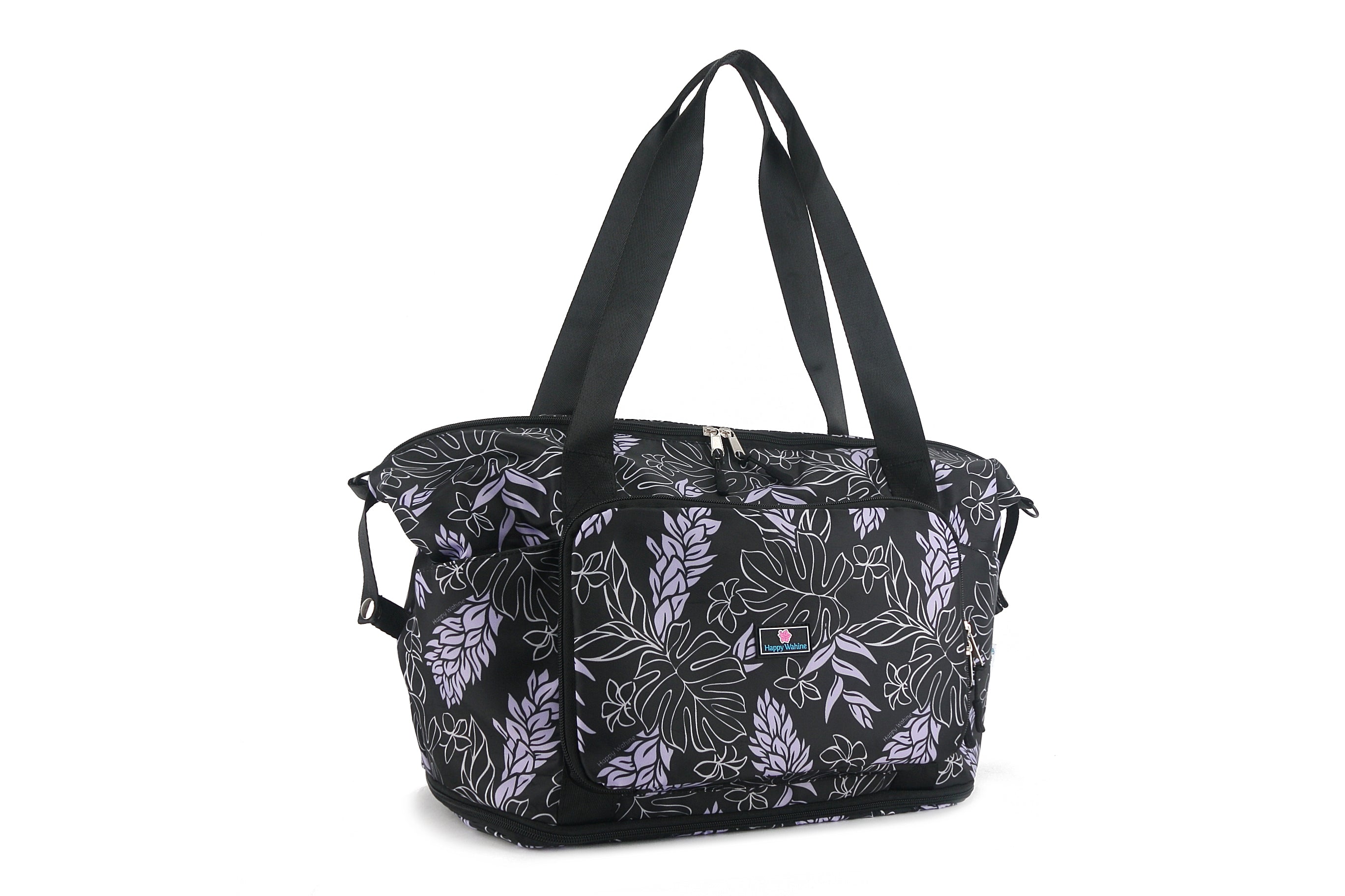 Foldable Duffle Bag Sydney Ginger Black - Lightweight Travel Duffel for Gym, Weekend Trips & Outdoor Adventures