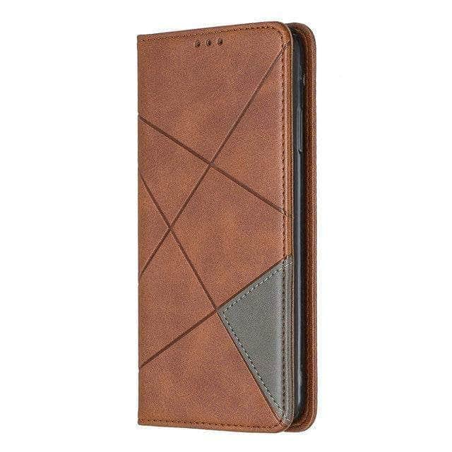 Samsung Galaxy S20 FE Lite Leather Magnetic Flip Cover Case - Slim Protective Wallet Stand for Phone, Perfect for Work, Travel & Daily Use