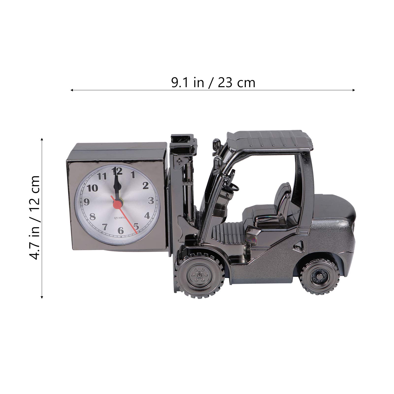 ARTIBETTER Tractor Alarm Clock - Digital Desk Clock with Car Model Design, Travel Alarm, Student Number Display - Perfect for Office, Home Decor, and Car Enthusiast Gifts
