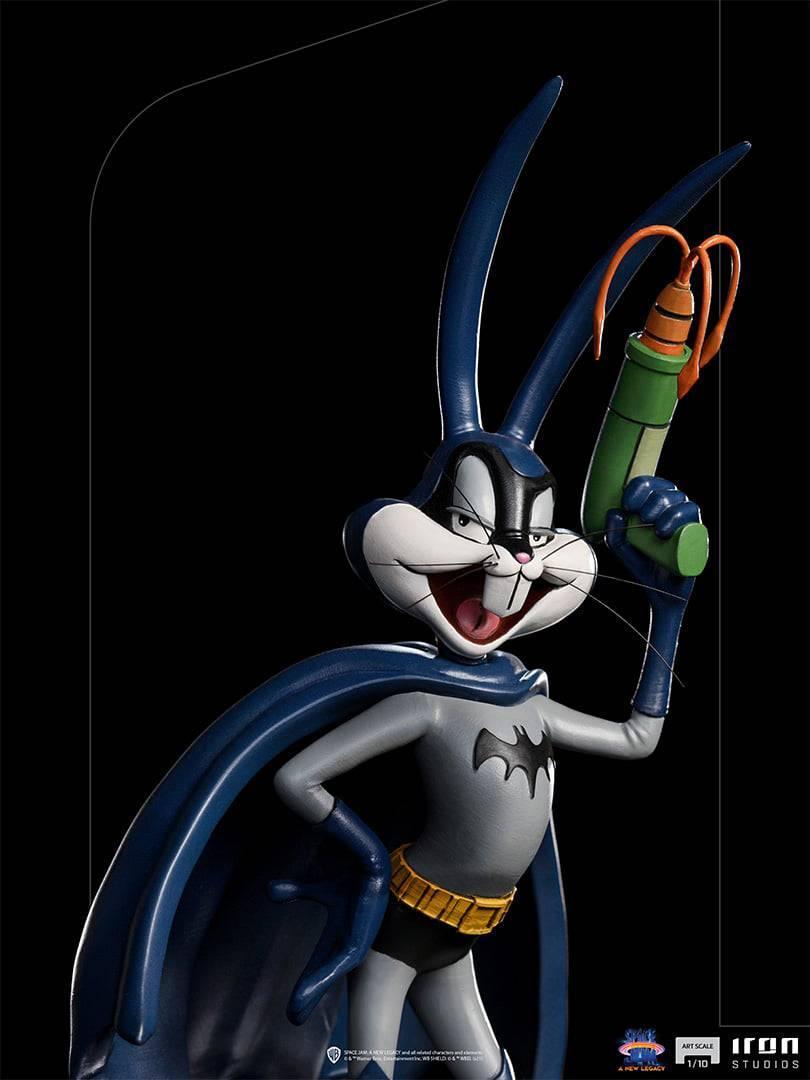 Iron Studios Space Jam: A New Legacy Bugs Bunny Batman BDS Art Scale 1/10 Statue - Collectible Figure for Movie Fans & DC Comics Display
