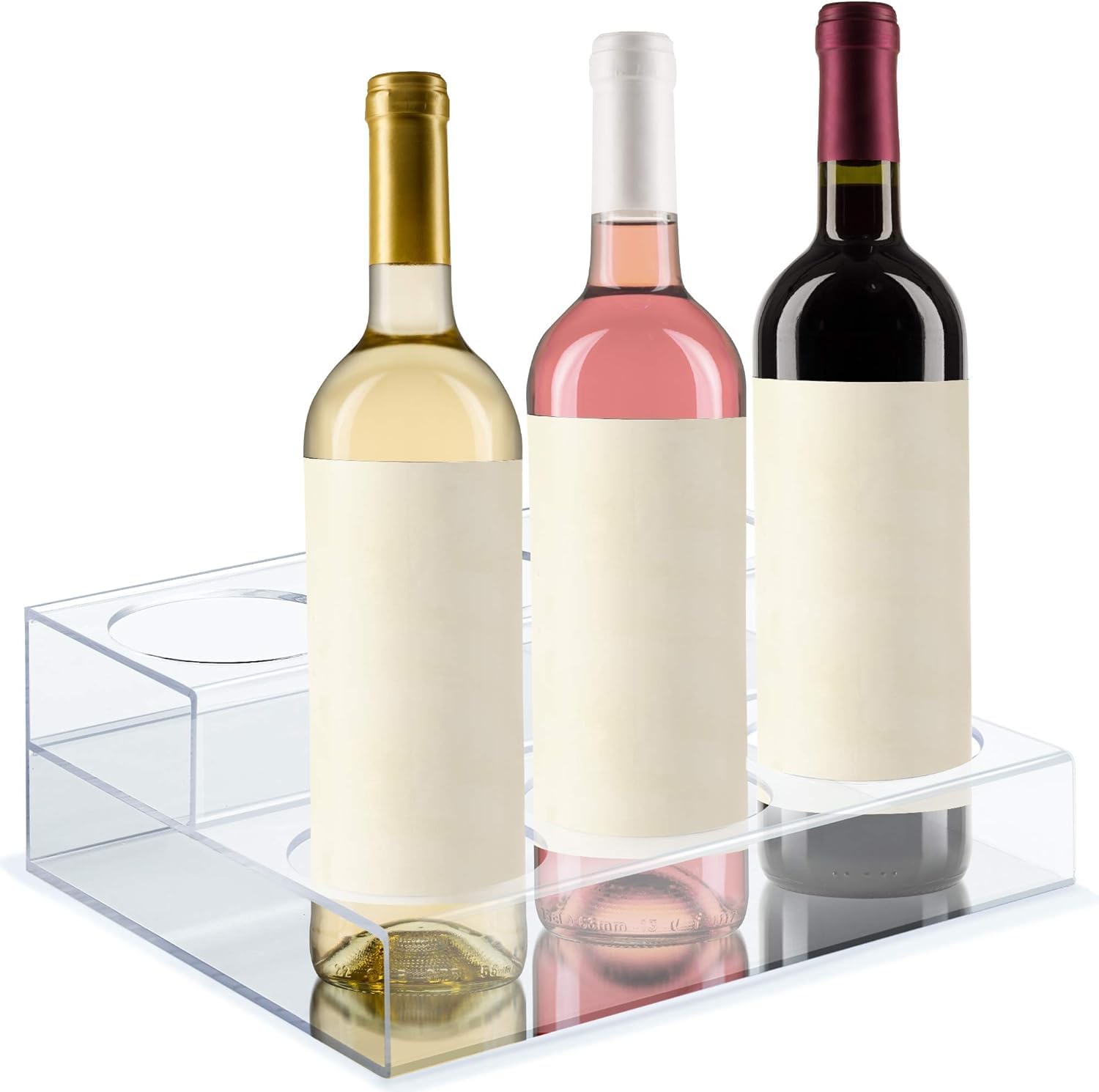Torani Syrup Rack - 6-Bottle Coffee Syrup Organizer for Coffee Bars & Home Kitchens - Perfect for Espresso, Latte & Cocktail Making Accessories