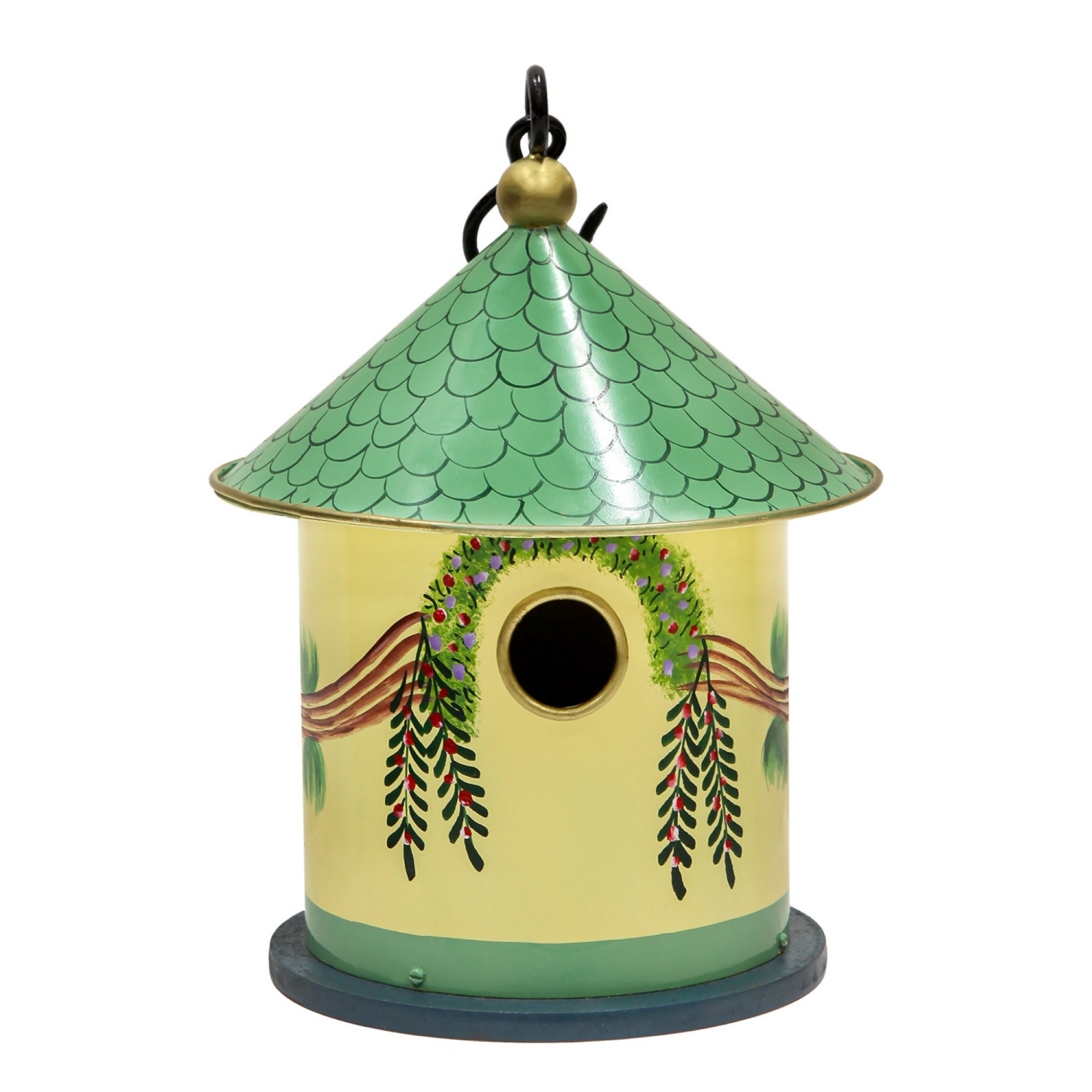 Bastion Birdhouse - Durable Wooden Bird House for Outdoor Garden, Backyard & Patio - Attracts Wild Birds for Natural Pest Control & Bird Watching