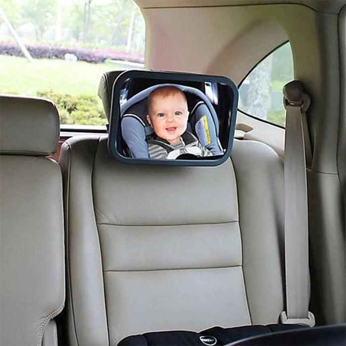 Jolly Jumper Baby Car Mirror - 360° Adjustable Rear View Safety Mirror for Infants | Perfect for Backseat Monitoring & Safe Driving