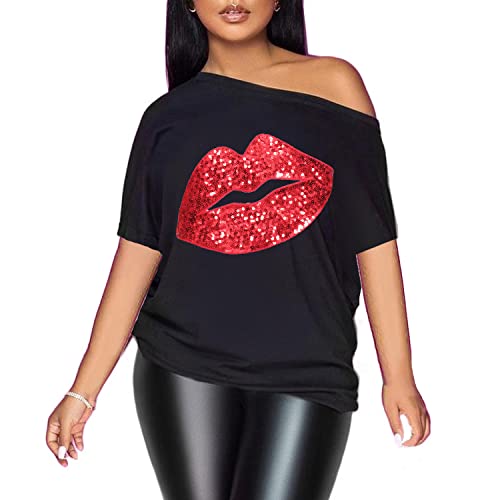 Black+ Red Lip