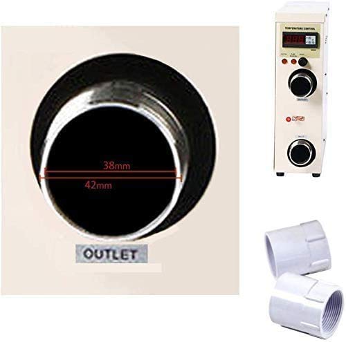 240V 11KW Electric Pool Heater for Above Ground & Inground Pools | Portable Spa Water Bath Heater with Thermostat | Fast Heating Pump for Hot Tubs, Swimming Pools & Outdoor Relaxation