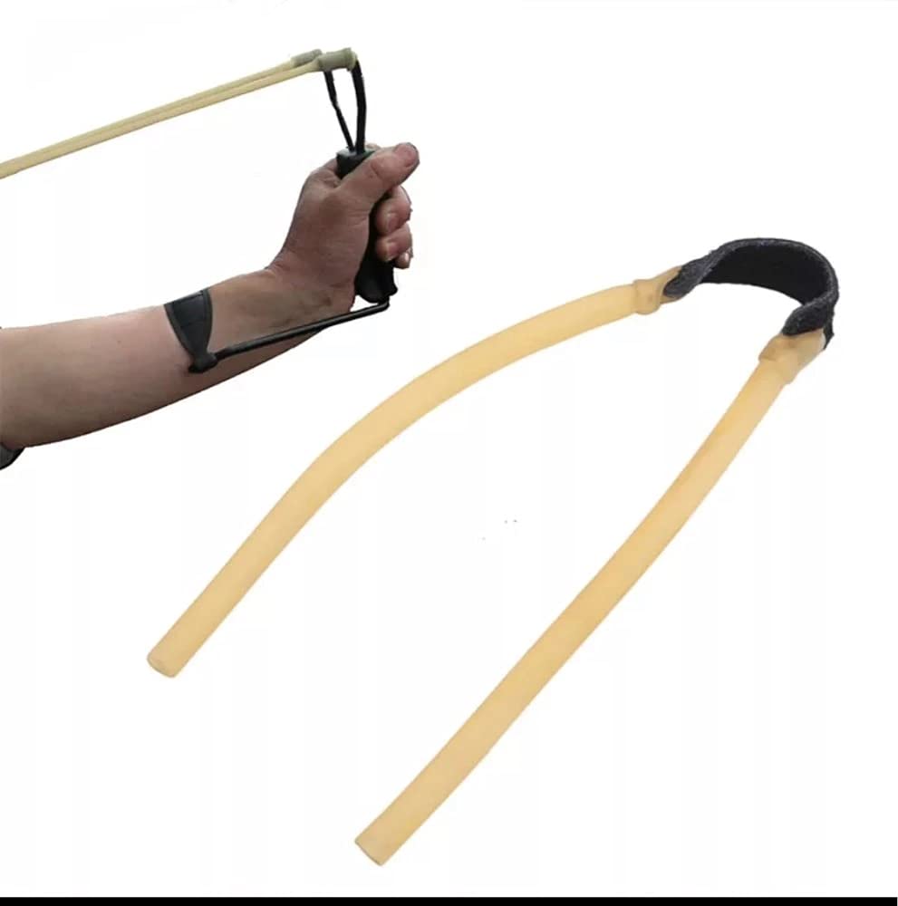 HOUSE CLOUD Professional Slingshot for Hunting Fishing Target Practice - 61cm Rubber Band Replacement (New Version) | Outdoor Survival Gear, Camping Accessories, Sports Training Equipment