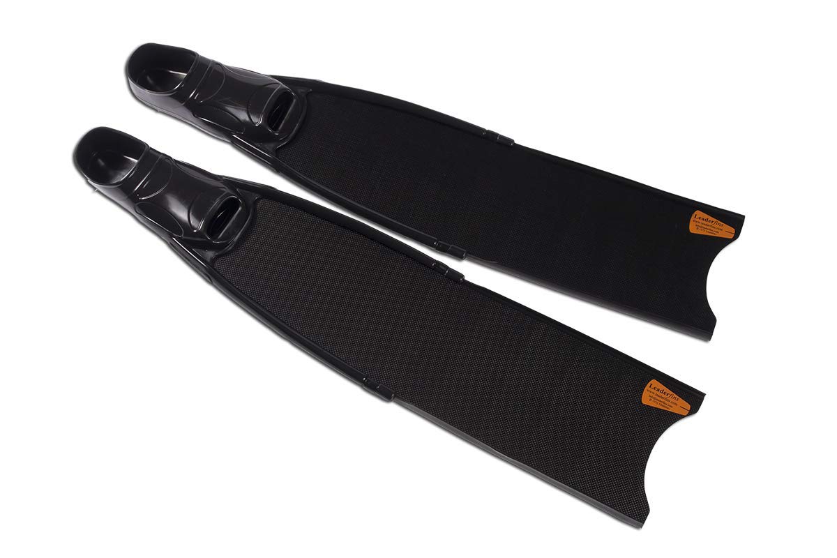 Premium Carbon Fiber Freediving Fins for Spearfishing - Lightweight & High Performance Swim Fins for Ocean Diving, Snorkeling, and Underwater Hunting