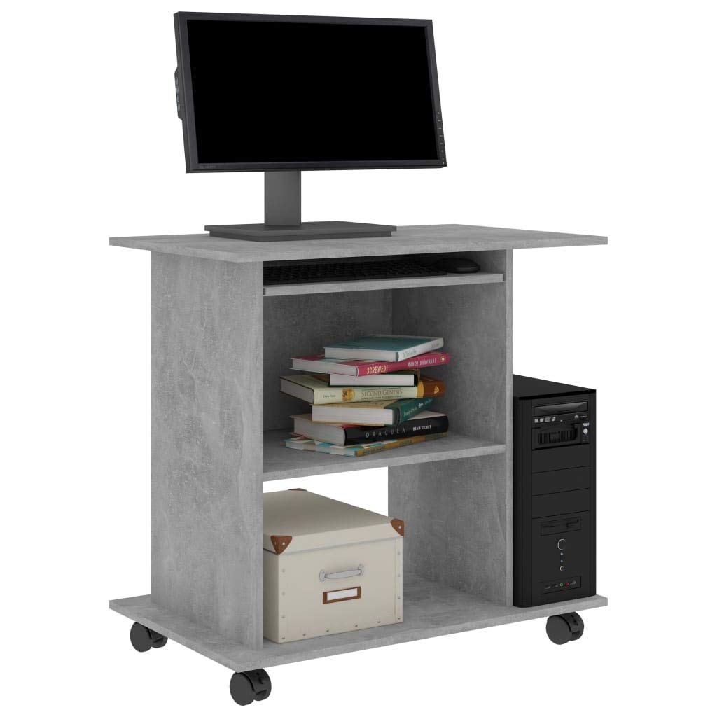 Modern Industrial Computer Desk 31.5
