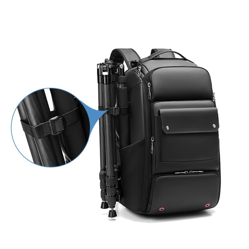 Professional Waterproof 16-inch Camera Backpack for Travel & Outdoor Photography - Laptop & Drone Compatible, Durable Tripod Bag for Hiking, Camping & Adventure Shoots