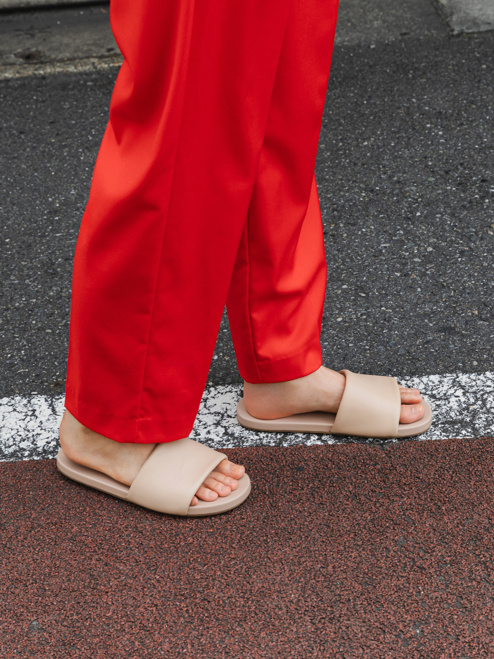 Butter Slides Taupe - Comfortable Slip-On Shoes for Women, Perfect for Casual Wear, Walking, and Everyday Use