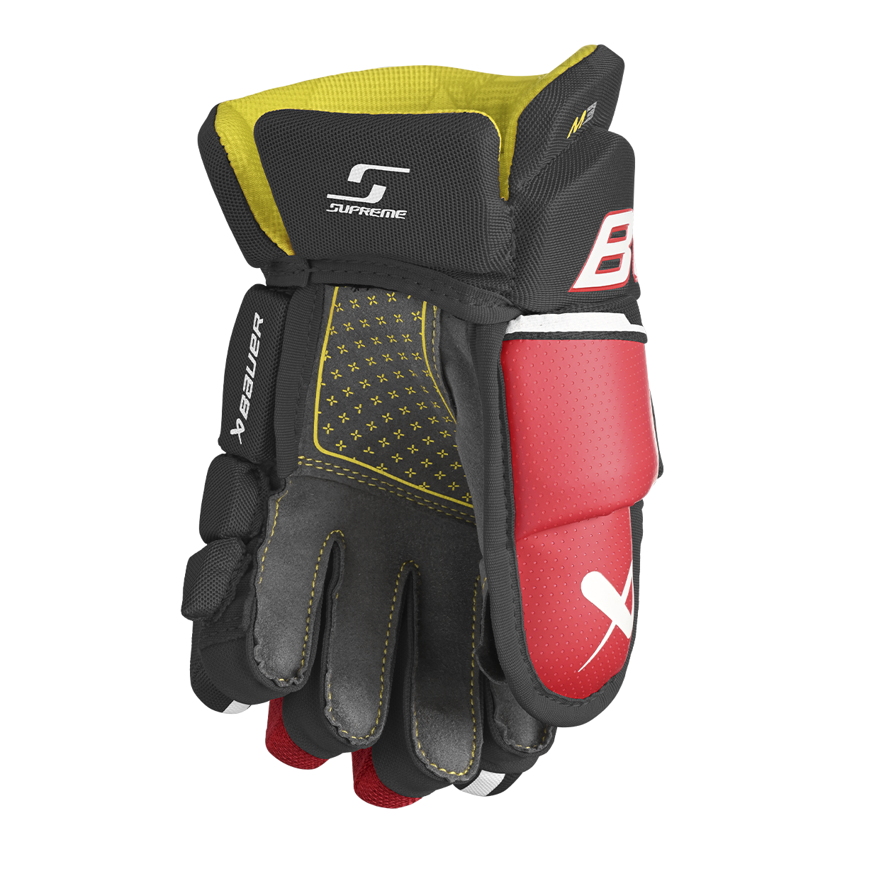 Bauer Supreme M3 Intermediate Hockey Glove - Durable Protection for Ice Hockey Players & Goalies - Perfect for Practice & Games