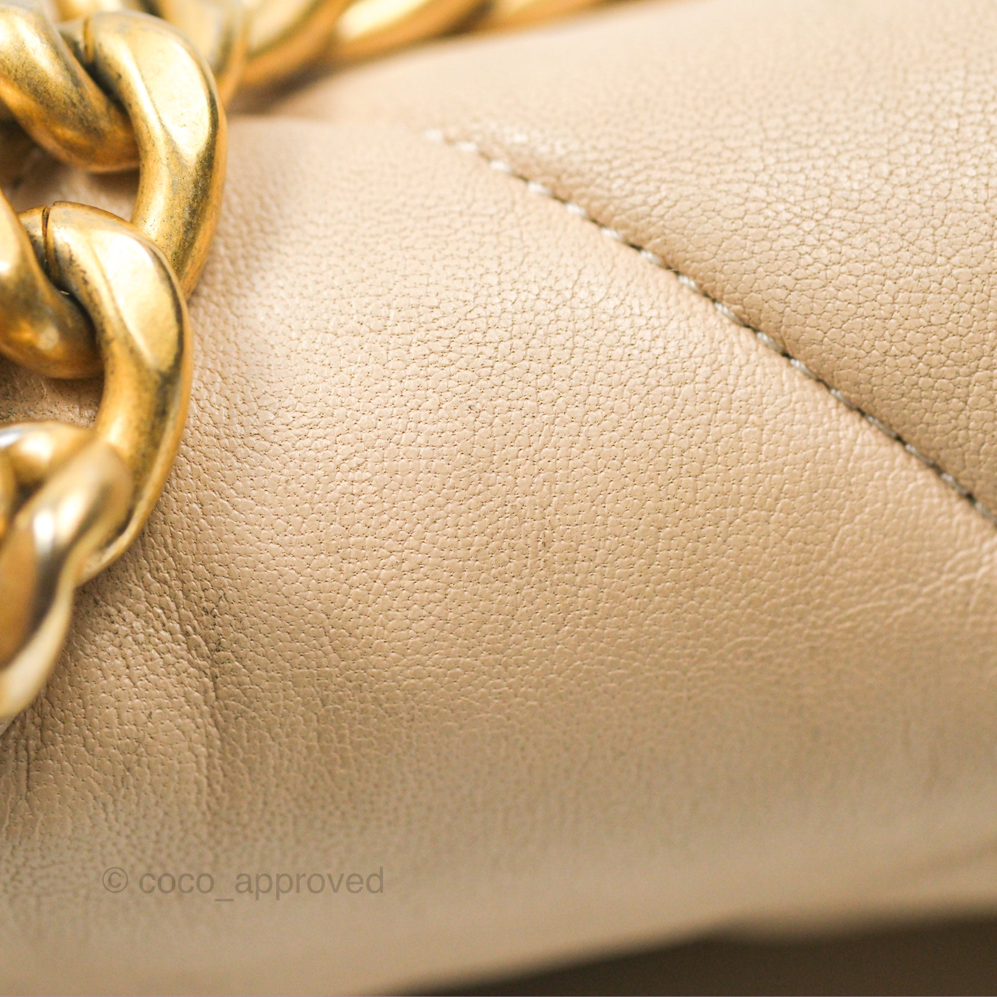 Chanel 19 Small Handbag in Beige Goatskin with Mixed Hardware - Luxury Crossbody Bag for Women, Perfect for Date Night & Special Occasions