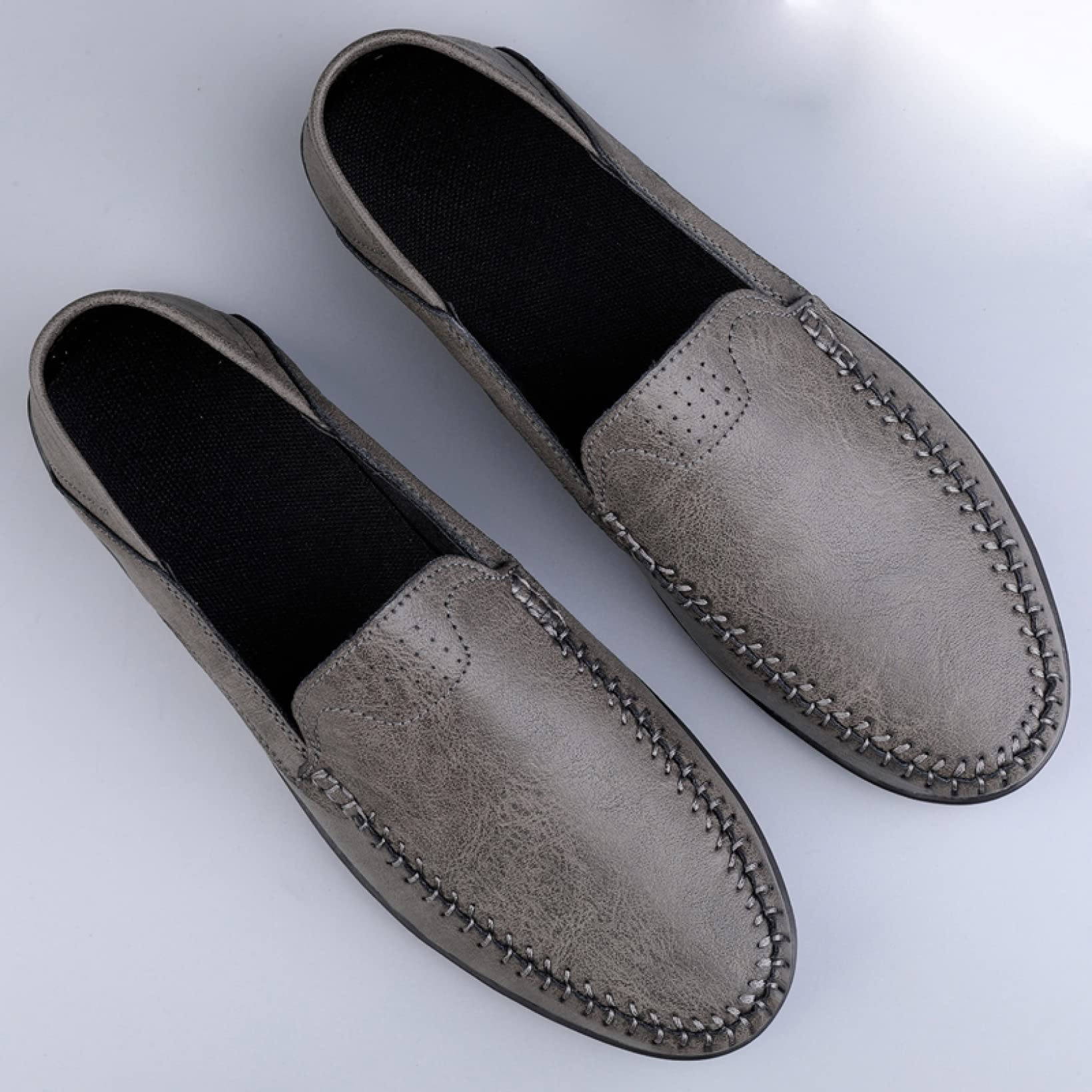 Men's Casual Slip-On Loafers - Lightweight Breathable Moccasin Boat Shoes for Men | Comfortable Driving & Leisure Shoes for Daily Wear, Travel, and Outdoor Activities