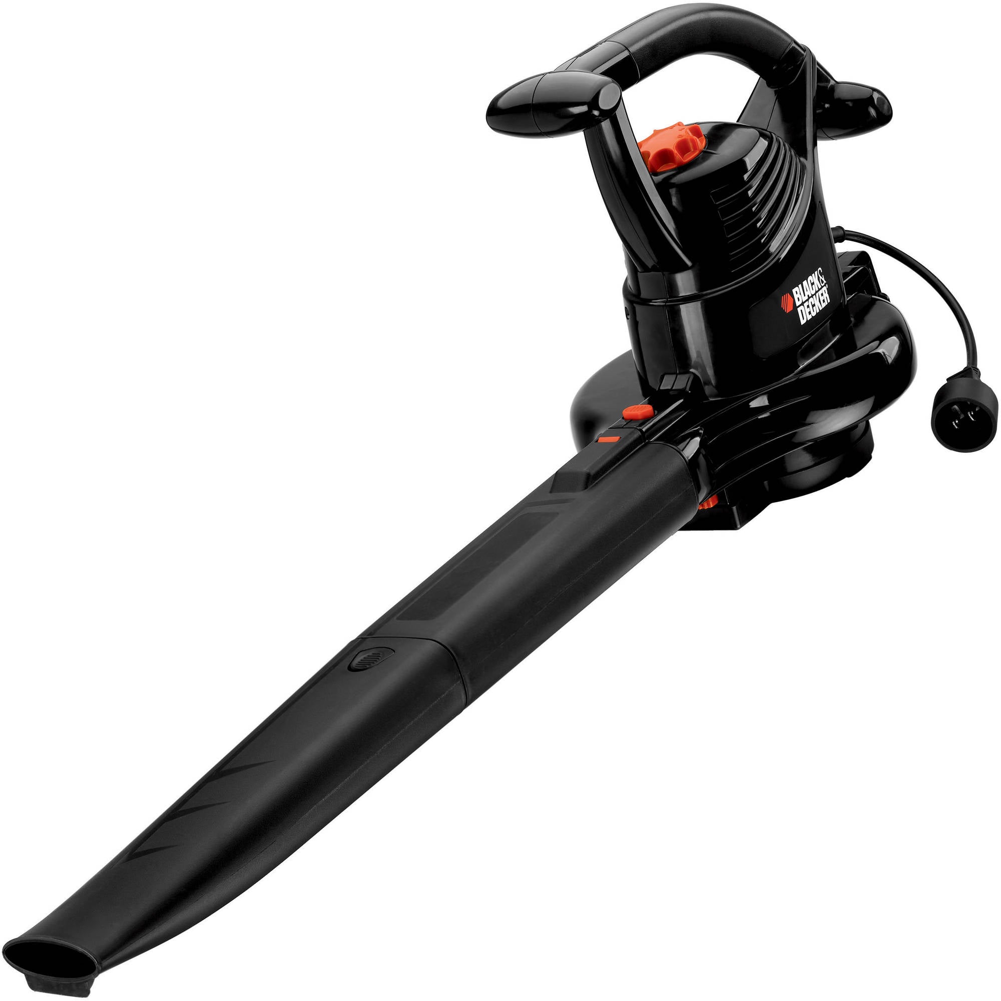 BLACK + DECKER BV3100 12 Amp 3-in-1 Electric Leaf Blower, Vacuum & Mulcher - Powerful Yard Cleanup for Leaves, Grass Clippings & Debris | Ideal for Driveways, Patios & Lawn Maintenance