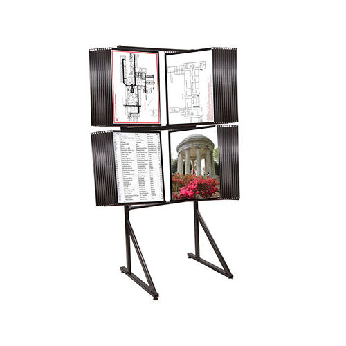 Double Decker Freestanding Photo Display Stand - Perfect for Wedding, Graduation, and Party Decorations